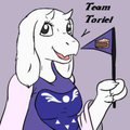 Go Team Toriel! (free icon) by wolfforhire