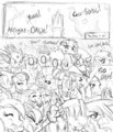 SonicxMLP: The Race is On! Pg 1 -Sketch-  by sssonic2
