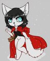 [Chibi] Red mage wolf by Ranft