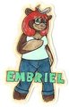 Embriel Badge by blackberrypie