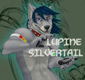 Lupine Silvertail Badge by Kyma