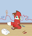 Dont draw on the wall Foxy by abdl86