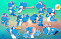 Azul's stickers