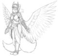 Valerie - Avatar of Compassion Concept Sketch 1