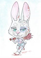 Brutal bunny by Ranft