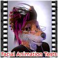 Facial animation tests by Kemonokun
