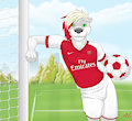 Slink the Arsenal Fanboy by MiloNettle