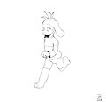 Asriel Runs - Animation Exercise by BubbleGlass