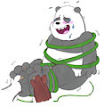 Tickle Torture: Panda (We Bare Bears) by KnightRayjack