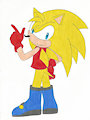 My Sonic OC: Gold The Hedgehog by GameCubeRedPony