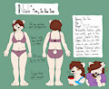 Happy Campers character sheet - Nicole