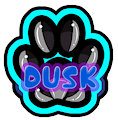 Paw Badge (Dusk) by catears16
