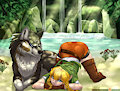 Linkle & Wolf Link (clean version) by Rika