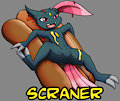 Scraner Hotdog Badge by Kuroodo'D by Scraner