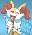 GC_MPP - Braixen's Subtle Hint by GamiCross