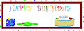 Happy Birthday Greeting by moyomongoose