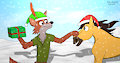 Robin Hood and Spirit - AS Secret Santa entry by Karlamon
