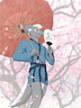 Rocky and sakura by Ryotsuke