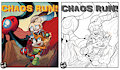 Chaos run cover art by KingRaam