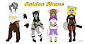 Golden Sirens Lineup by talon2point0