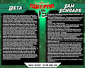 Tournament Match 30:  Beta vs Sam