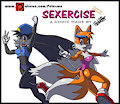 SEXERCISE REBORN - COLOR 1 SHADOW + 1 LIGHT COMIC - COVER by Peterson