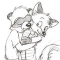 in this hug you'll know everything that I kept silence by pandapaco