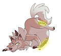 Full Lycanroc by feerion