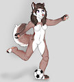 Soccer girl by Roninthelonewolf