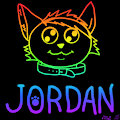 Rainbow Neon Doodle - Jordan by BlueberryBaby