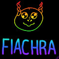 Rainbow Neon Doodle - Fiachra by BlueberryBaby