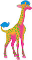 meet ezaria the herm giraffe by jdg07