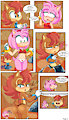 Sally and Amy in The Forbidden Fruit Comic Part 2