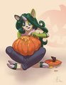 Gut the Pumpkin! by pinkpepper