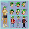 Character Sheet: Ricky by Crocdragon