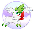 Shaymin by LucidKitty