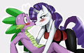 MLP: Spike x Rarity 2 by sssonic2