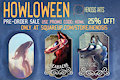 Howloween 2017  Sale! by RawOsmotic