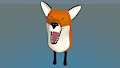 3D Blender Fox! by HelioFox