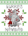 Furries Navidad! AVAILABLE NOW ON SOCIETY6 by Jackaloo