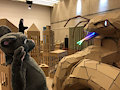 Rattus explores Cardboard Kaiju by MarkoTheRat