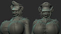 3d bust commission by Kruk