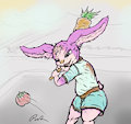 Bunny baseball stuff! by PawKnight