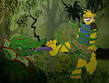 Trevor Tickle Torture: Jungle Plants by KnightRayjack