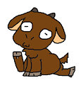 Cute Chubby Goat by FloppyPony