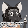 Character Sheet - Fabrizio Russell (Clean version) by foxyxxx