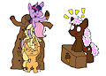 The Icecream Caper - Pony Totem Trench Request by FloppyPony