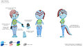 Agua Marina character sheet by FrankNova