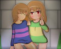 Frisk X Chara - Clothed