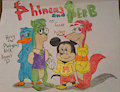 Phineas and Ferb...As Foxes by ThePandaMunks